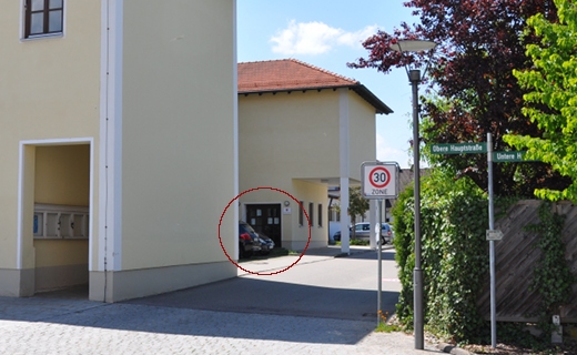 Eingang Bücherei Bockhorn